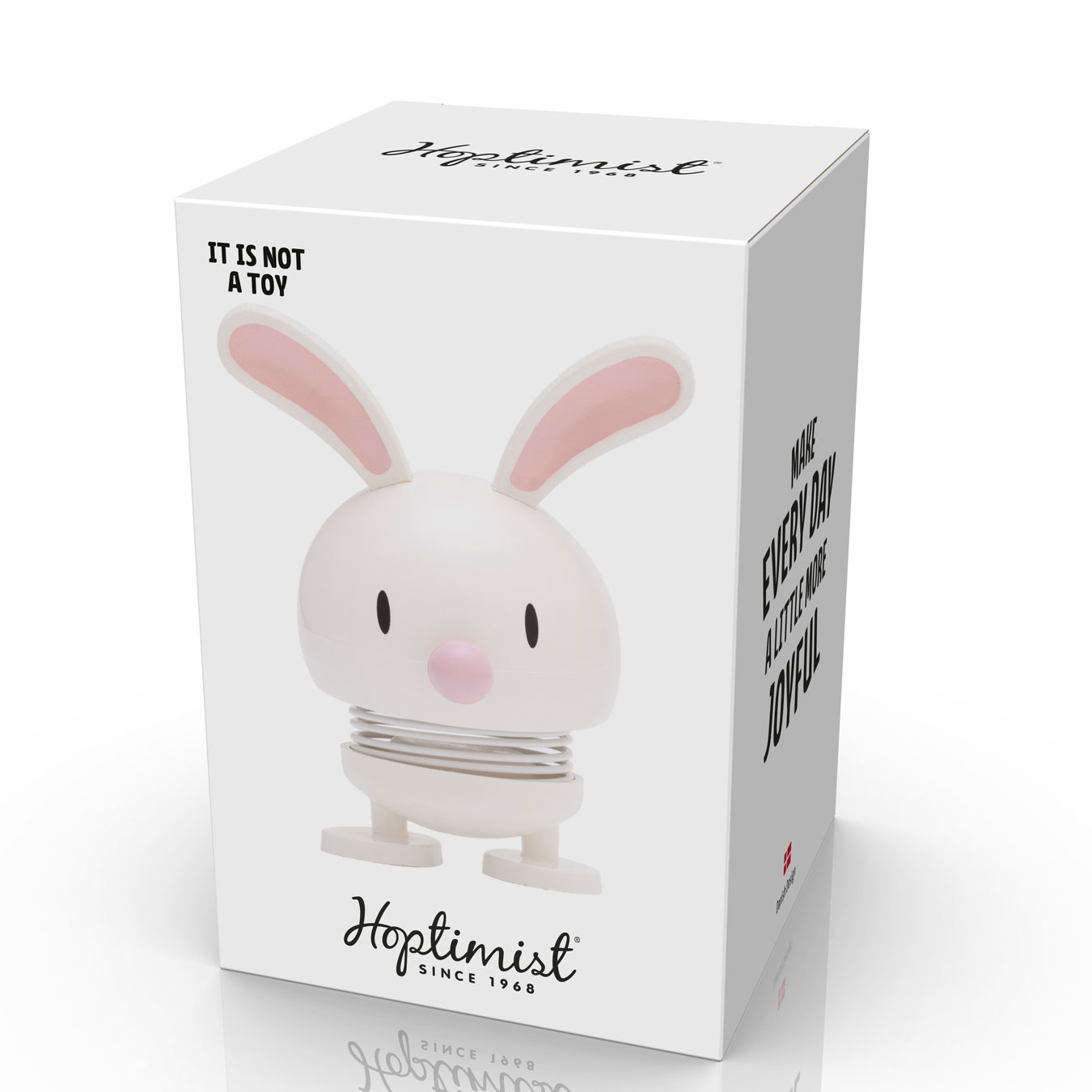 Hoptimist Bunny White
