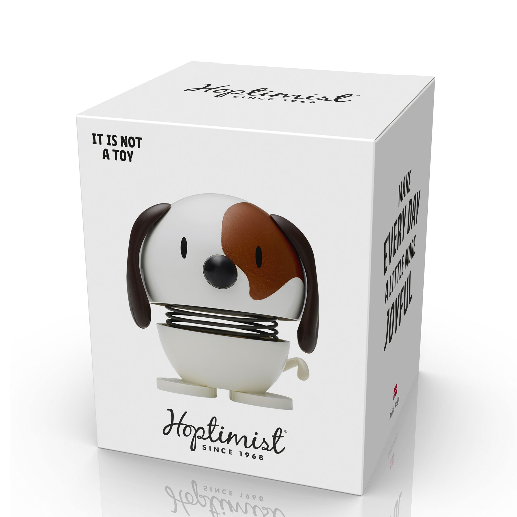 Hoptimist Dog White